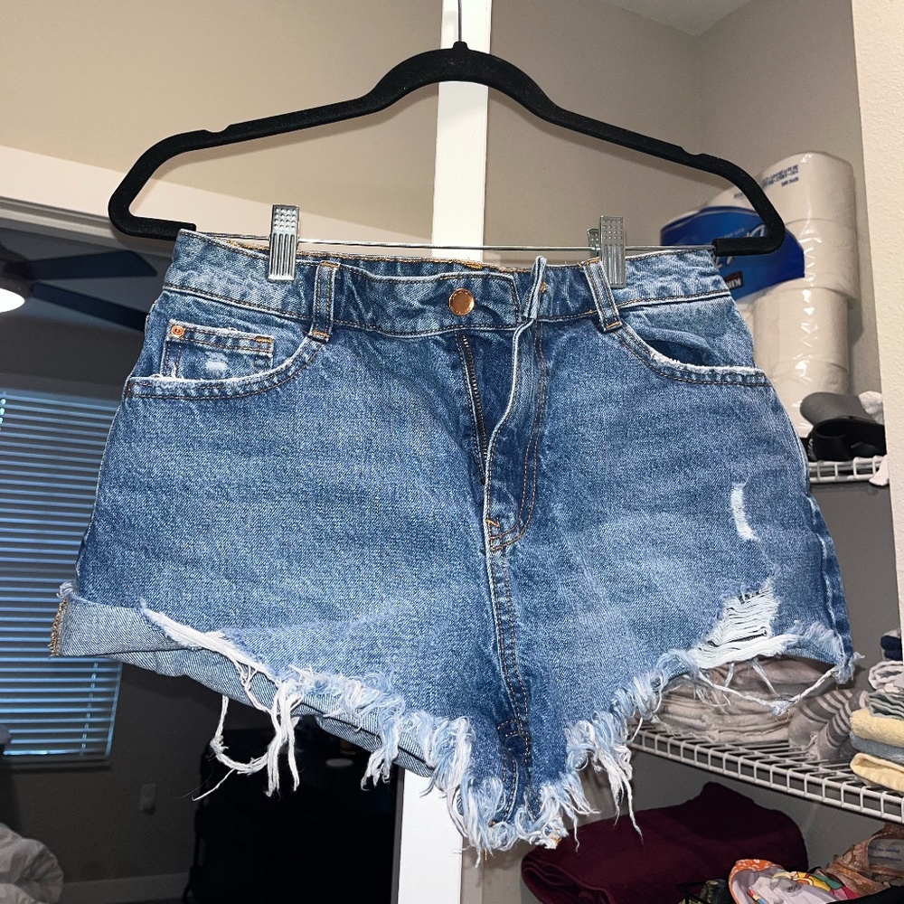 Zara Distress Shorts